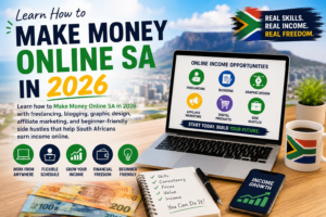 Make Money Online SA in 2026 with freelancing and side hustles